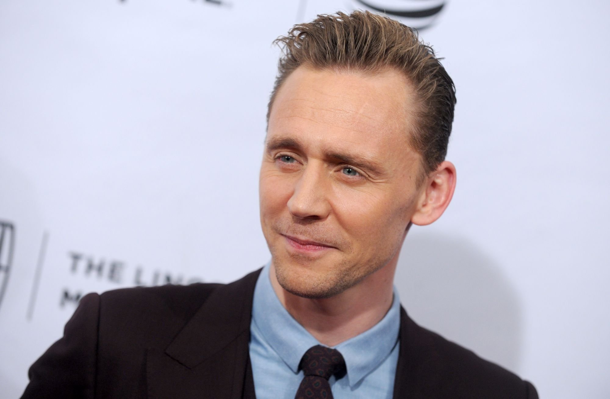 Tom Hiddleston lors de la présentation de High Rise au Festival du Film de Tribeca