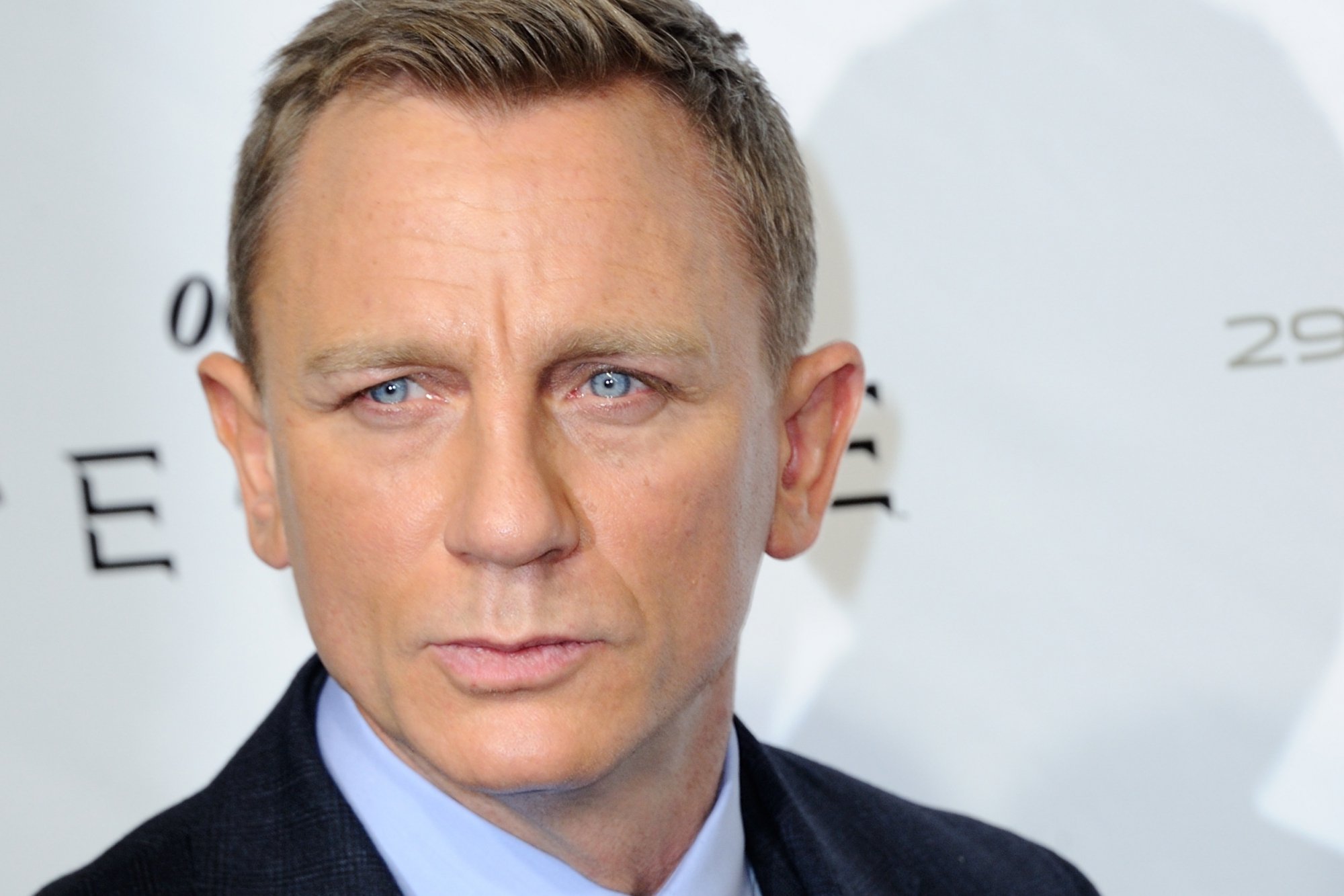 Daniel Craig lors de l'avant première française de Spectre au Grand Rex à Paris en 2015
