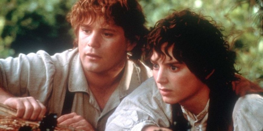 Sean Astin et Elijah Wood dans