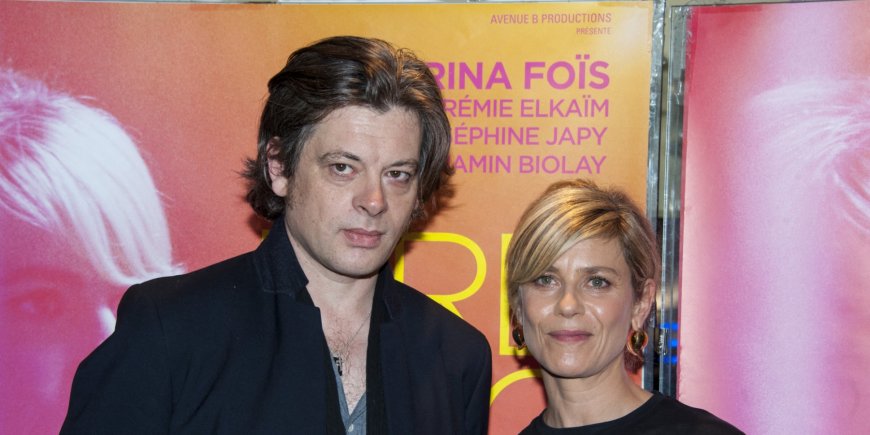 Benjamin Biolay et Marina Foïs à la première du film