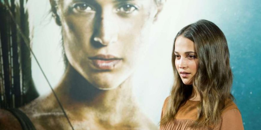 Alicia Vikander à Madrid en février 2018 pour la sortie de