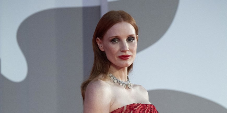 Jessica Chastain lors de la projection des deux premiers épisodes de