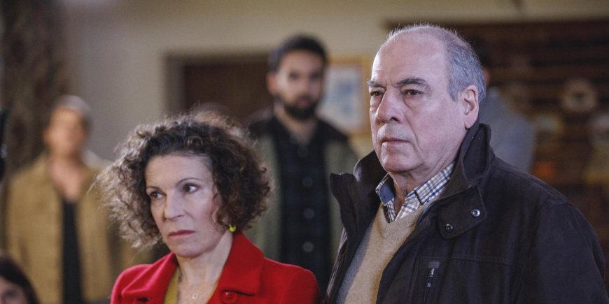 Michel Cordes (Roland) et Sylvie Flepp (Mirta) dans