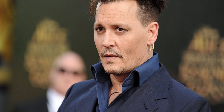 Johnny Depp lors de la première de