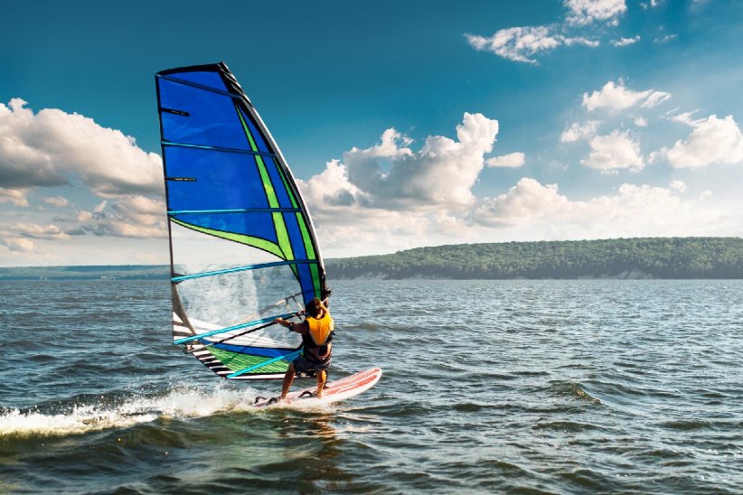 La planche à voile La planche à voile
