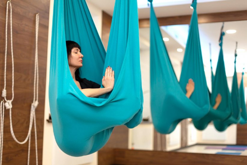 Le Fly yoga® pour déconnecter totalement Le Fly yoga® pour déconnecter totalement