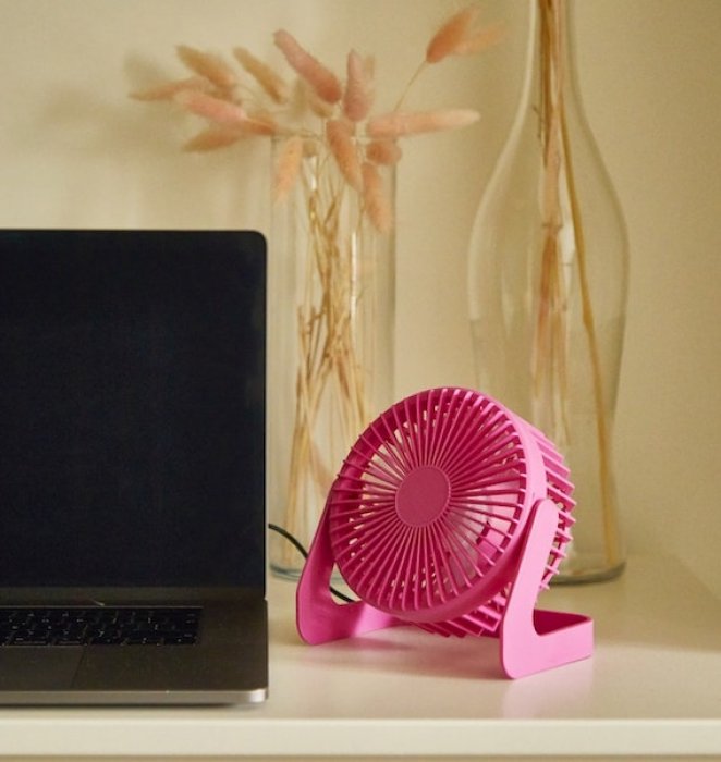 Un ventilateur design pour les journées chaudes Un ventilateur design pour les journées chaudes