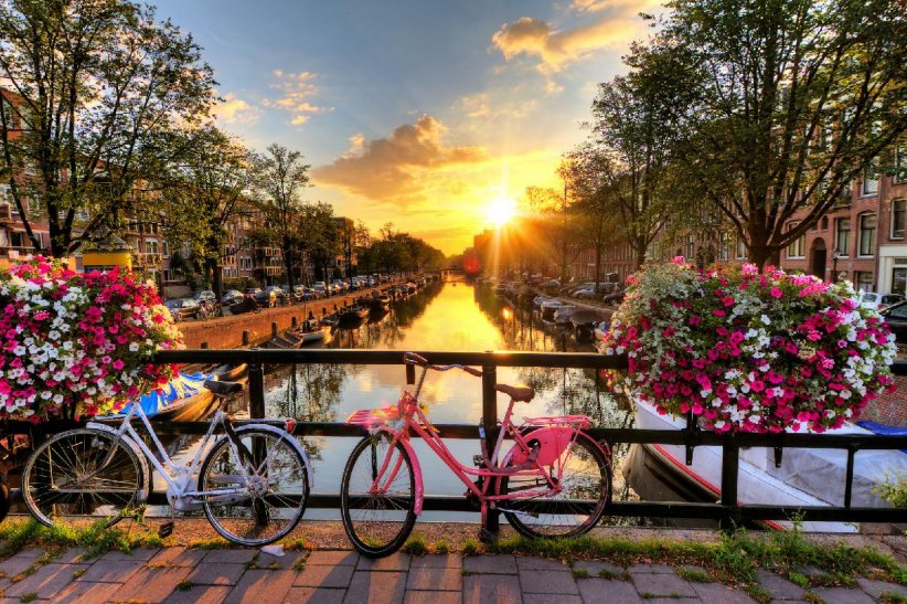Amsterdam, la capitale du vélo Amsterdam, la capitale du vélo
