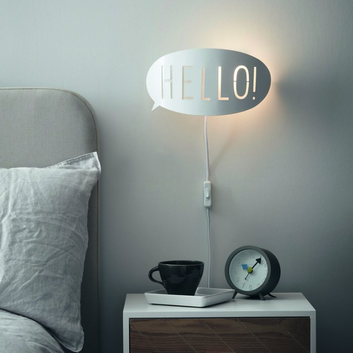 Une applique pour donner le sourire Une applique pour donner le sourire