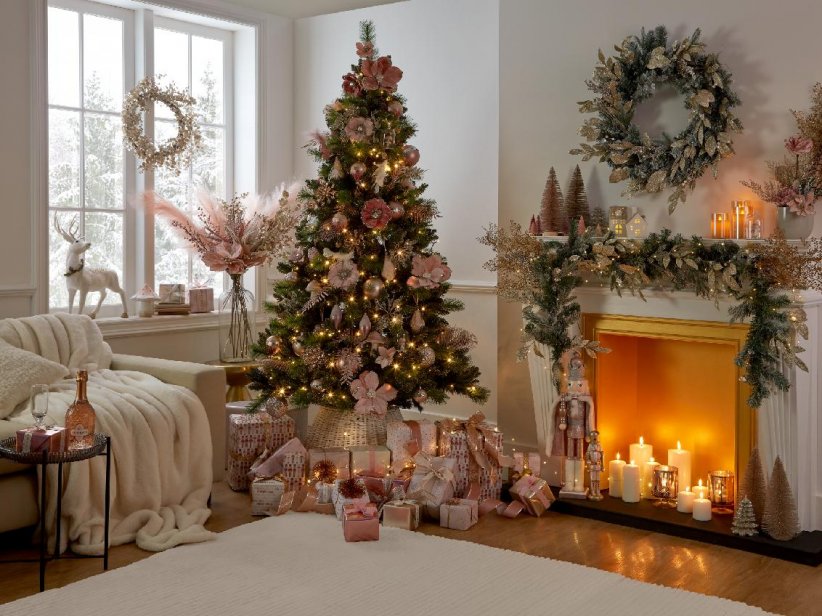 Voir Noël en rose pastel Voir Noël en rose pastel