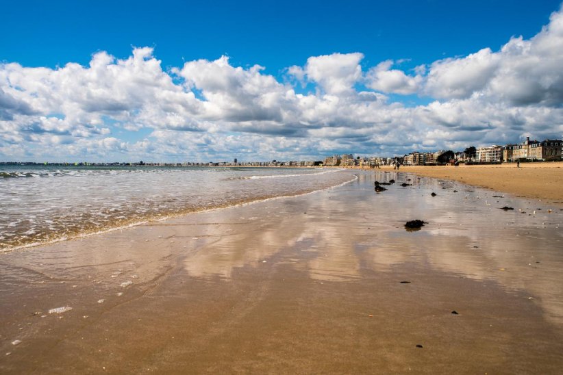 La plage de La Baule La plage de La Baule