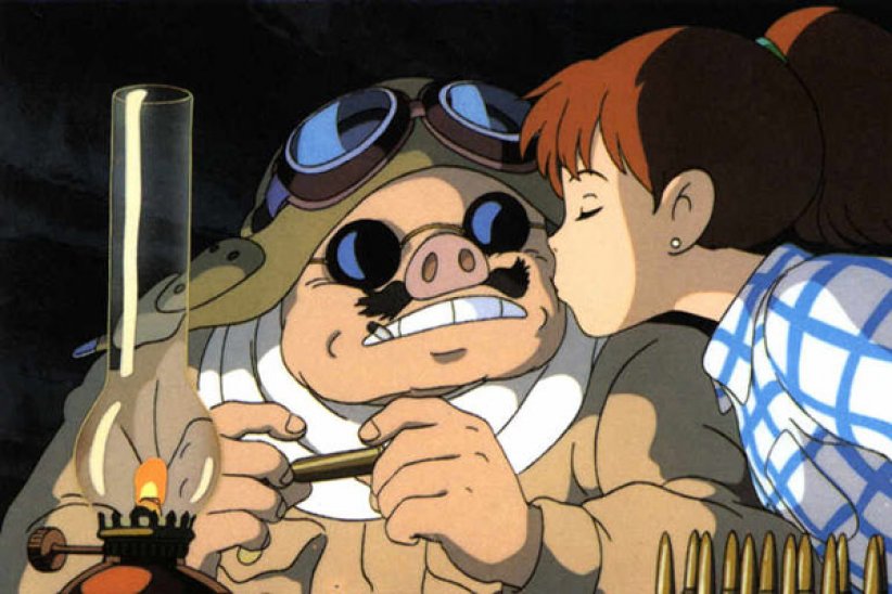 Porco Rosso de "Porco Rosso" (1995) de Hayao Miyazaki Porco Rosso de "Porco Rosso" (1995) de Hayao Miyazaki