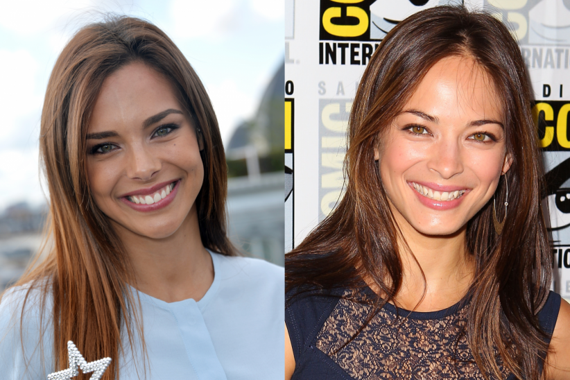 Marine Lorphelin et Kristin Kreuk Marine Lorphelin et Kristin Kreuk