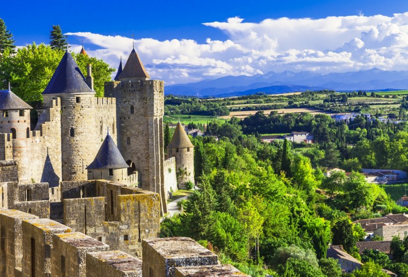 Carcassonne, la cité médiévale Carcassonne, la cité médiévale