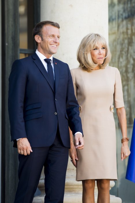 Emmanuel et Brigitte Macron Emmanuel et Brigitte Macron