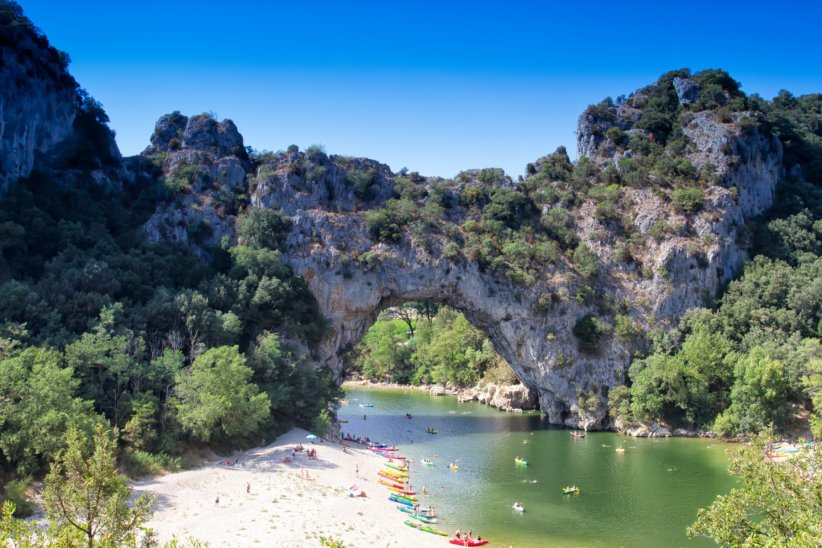Les gorges de l'Ardèche Les gorges de l'Ardèche