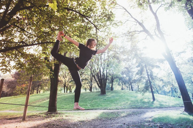 La slackline La slackline