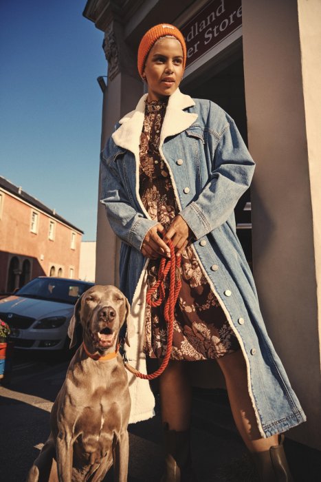 Le trench version denim Le trench version denim