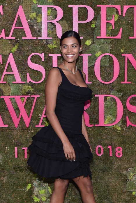 Tina Kunakey enceinte de Vincent Cassel Tina Kunakey enceinte de Vincent Cassel