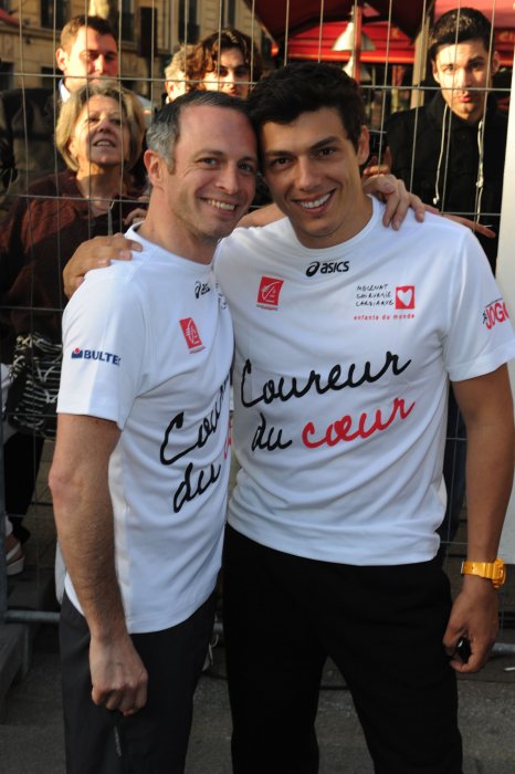 Samuel Etienne s'est mis au marathon grâce à un ami d'enfance Samuel Etienne s'est mis au marathon grâce à un ami d'enfance