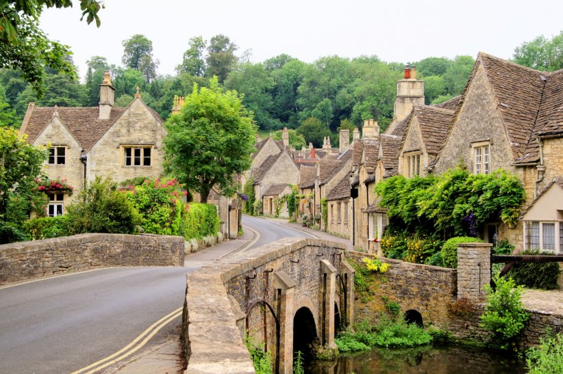 Castle Combe, en Angleterre Castle Combe, en Angleterre