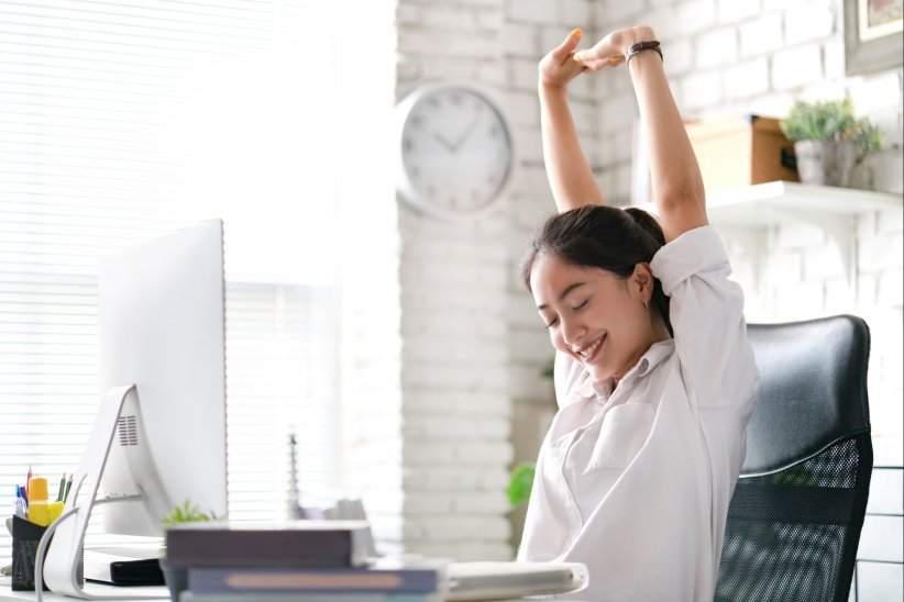Au bureau, contractez Au bureau, contractez