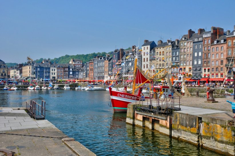 Le port de Honfleur en Normandie Le port de Honfleur en Normandie