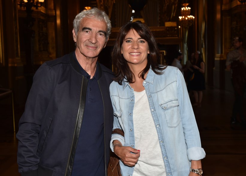 Estelle Denis et Raymond Domenech Estelle Denis et Raymond Domenech