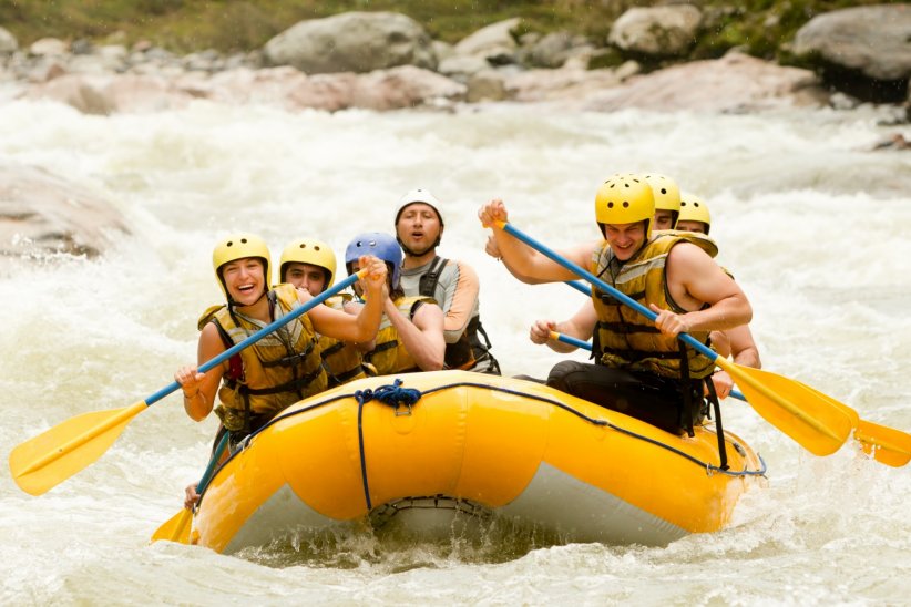 Le rafting, se retrouver tous dans le même bateau Le rafting, se retrouver tous dans le même bateau