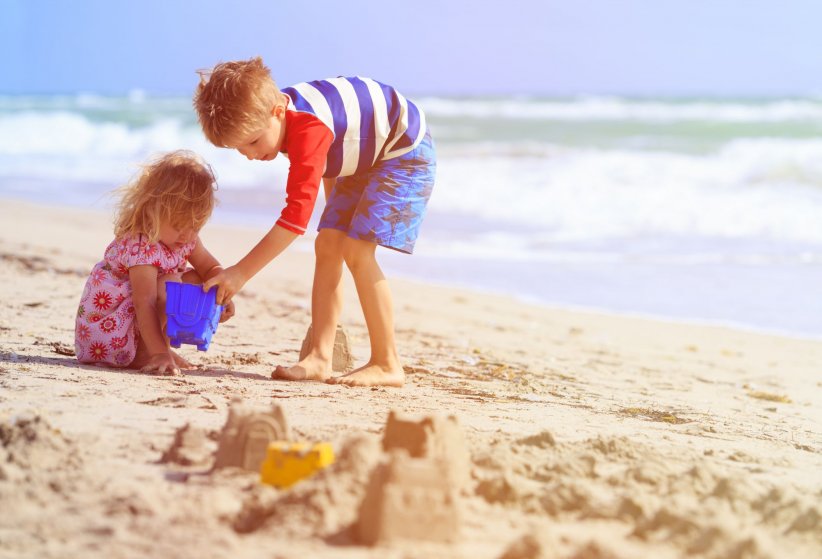 Les châteaux de sable Les châteaux de sable