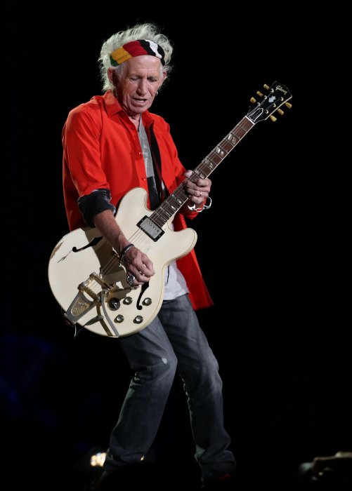 Keith Richards a mis un point d'honneur à assurer ses doigts Keith Richards a mis un point d'honneur à assurer ses doigts