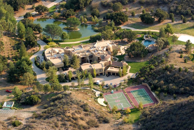 Will Smith et son palais californien Will Smith et son palais californien