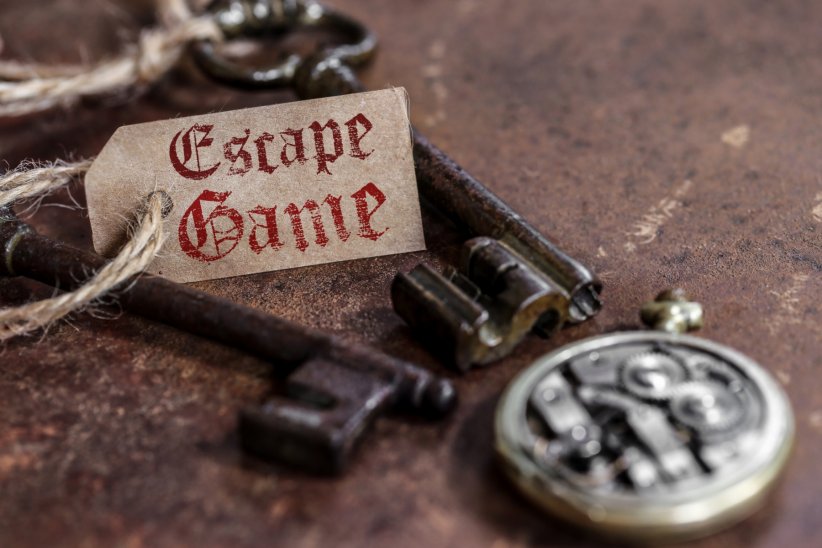 Une entrée pour un escape game Une entrée pour un escape game