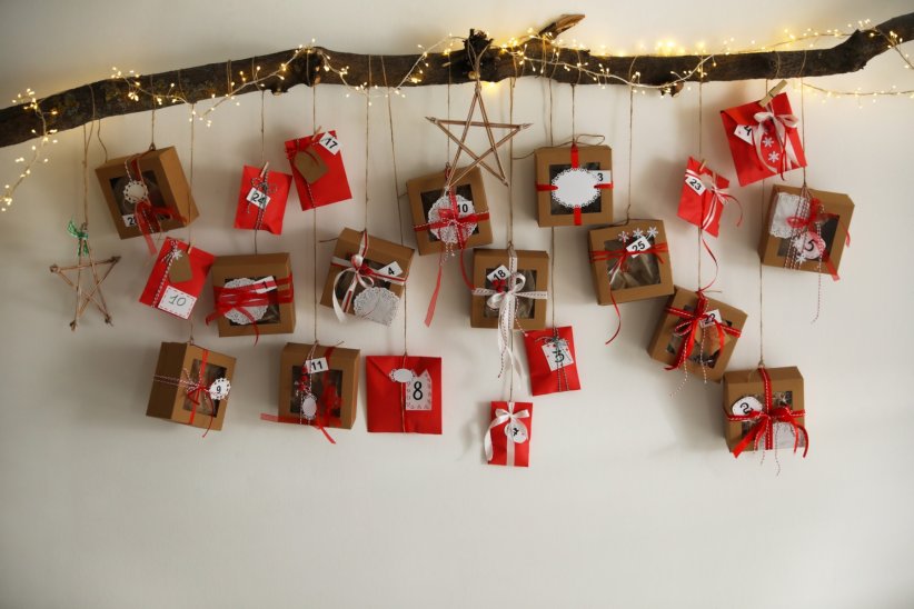 Un calendrier de l'Avent très branché Un calendrier de l'Avent très branché