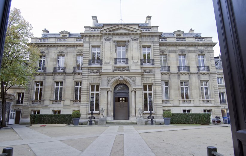 L'Hôtel Salomon de Rothschild où le président Paul Doumer a été tué, à Paris L'Hôtel Salomon de Rothschild où le président Paul Doumer a été tué, à Paris