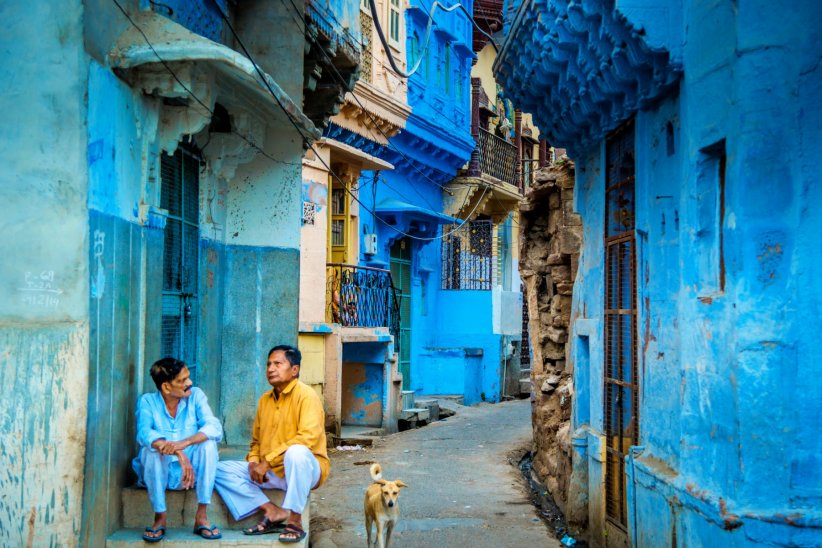 La vieille ville bleue de Jodhpur La vieille ville bleue de Jodhpur