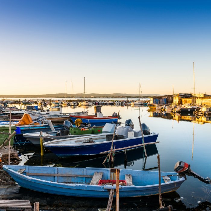 La Pointe Courte à Sète dans le Languedoc-Roussillon La Pointe Courte à Sète dans le Languedoc-Roussillon