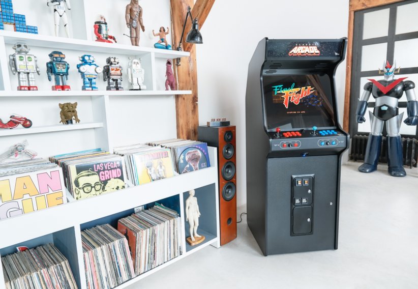 Une borne d'arcade pour jouer en famille Une borne d'arcade pour jouer en famille