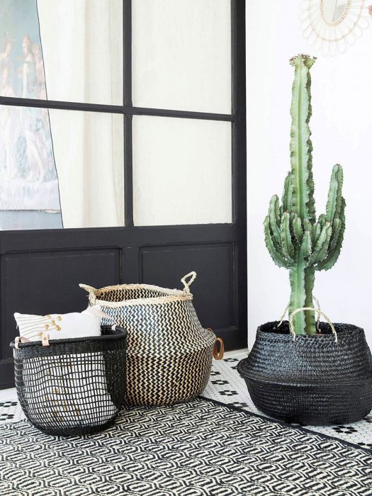 Le panier tressé, l'allié du rangement Le panier tressé, l'allié du rangement