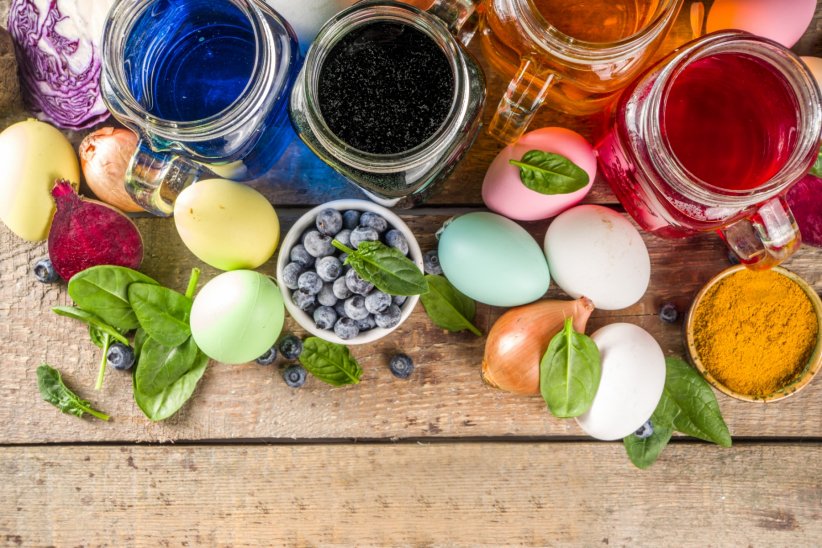 Peindre les œufs avec des colorants naturels Peindre les œufs avec des colorants naturels