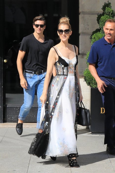 Céline Dion, romantique en Alexander McQueen Céline Dion, romantique en Alexander McQueen