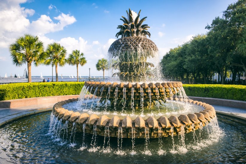 La fontaine Pineapple aux États-Unis : la plus fruitée La fontaine Pineapple aux États-Unis : la plus fruitée