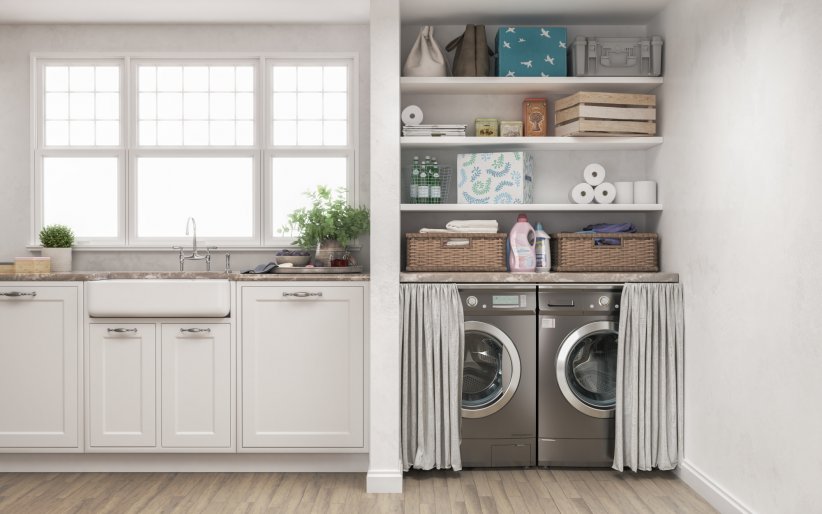 Cacher le lave-linge Cacher le lave-linge