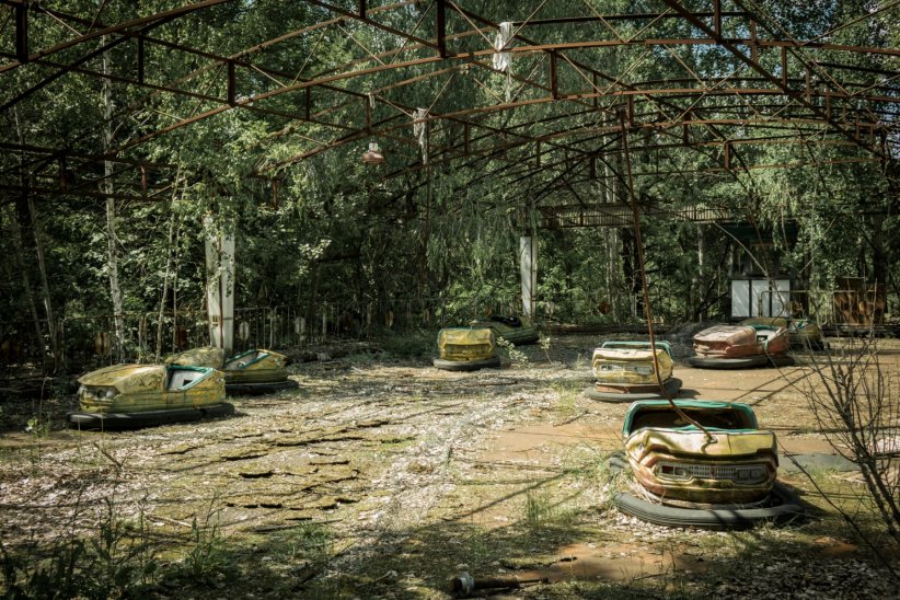 Le parc d'attractions de Prypiat en Ukraine Le parc d'attractions de Prypiat en Ukraine