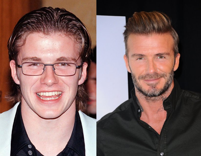 David Beckham : méconnaissable avec ses lunettes David Beckham : méconnaissable avec ses lunettes