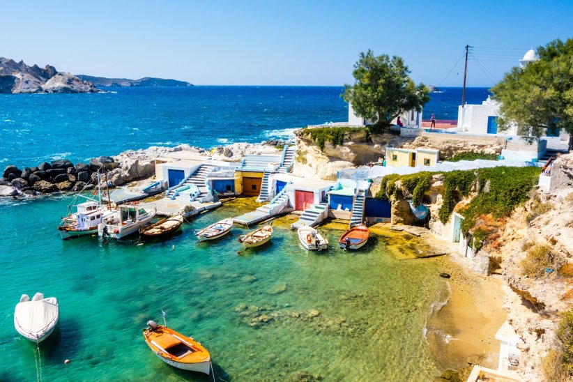 Les îles de Milos et Sifnos en Grèce Les îles de Milos et Sifnos en Grèce