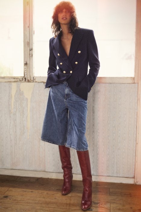 Le blazer chic marine Le blazer chic marine
