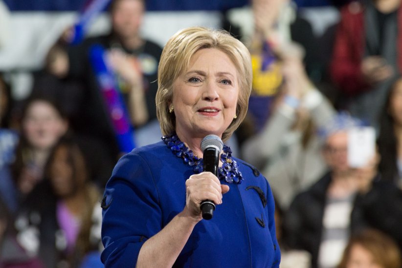 Hillary Clinton lors d'un meeting à New York le 2 mars 2016. Hillary Clinton lors d'un meeting à New York le 2 mars 2016.