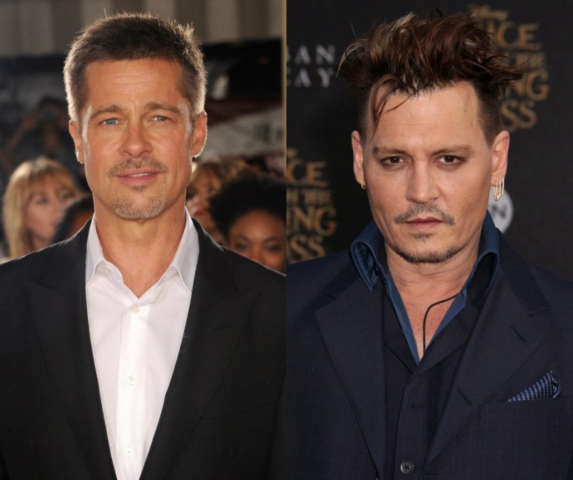Brad Pitt et Johnny Depp ont tous les deux 53 ans ! Brad Pitt et Johnny Depp ont tous les deux 53 ans !