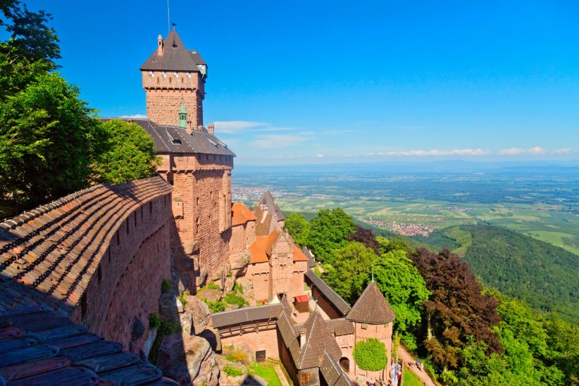 Le château du Haut-Koenigsbourg Le château du Haut-Koenigsbourg